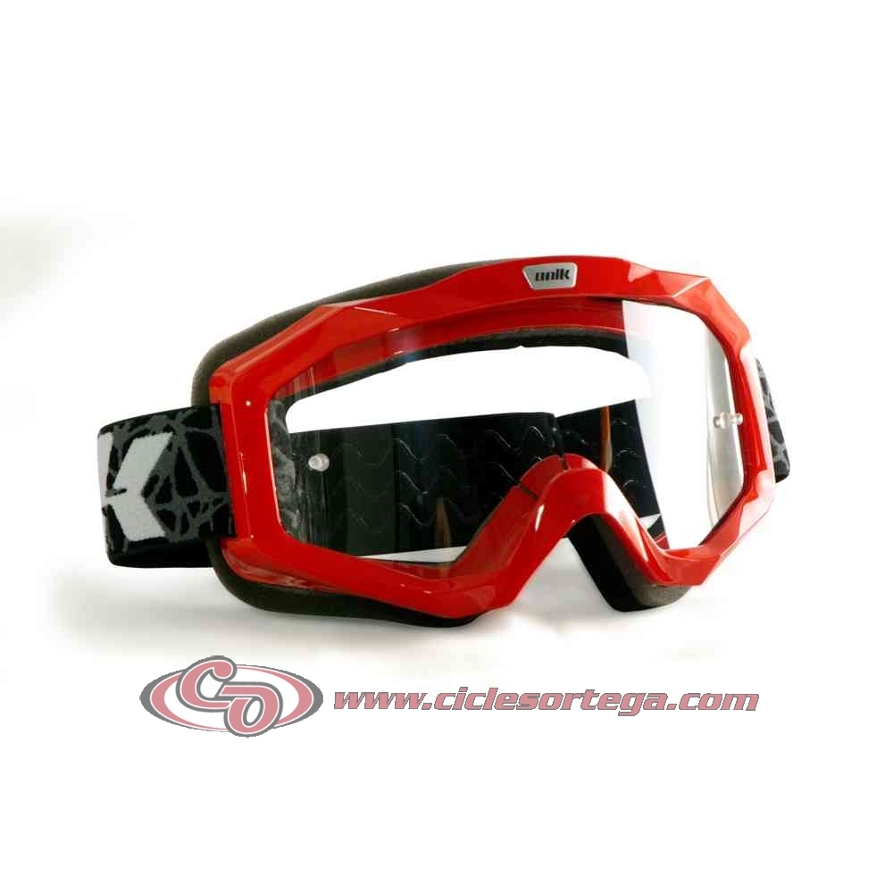 Intentar chocar Mal uso Gafas Unik para motocross y enduro color rojo | Compra online en eBay