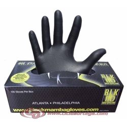  Caja de 100 guantes mecanico de nitrilo Black Mamba de Vicma