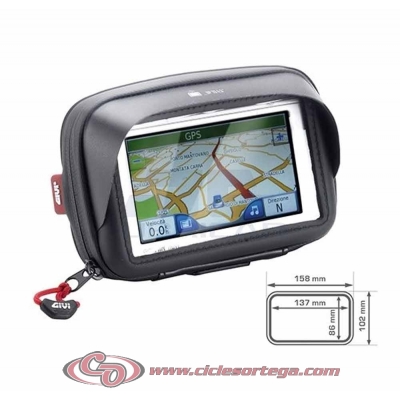Porta GPS Smartphone 5" Iphone 6 Iphone 6 Plus Roller Motorad S954B de Givi
