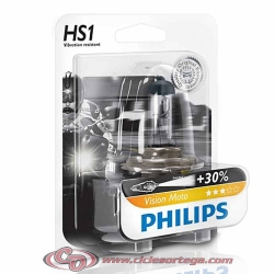 Lampara HS1 12v 35/35w Vision Moto de luz de Philips ENVIO 24 HORAS