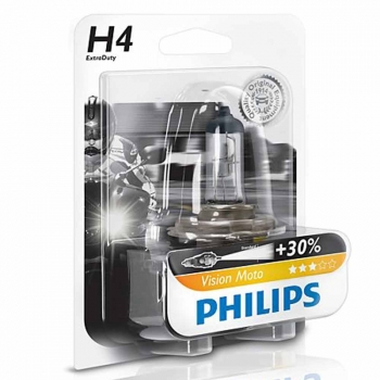 Lampara H4 12v 60/55w Vision Moto de luz de Philips ENVIO 24 HORAS