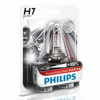 Lampara H7 12v 55w X-treme Vision Moto de Philips ENVIO 24 HORAS