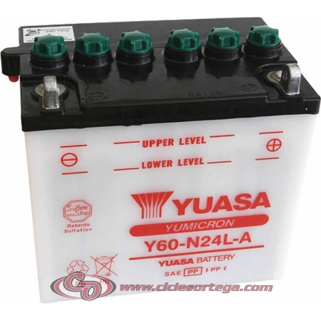 Bateria YUASA Y60-N24L-A