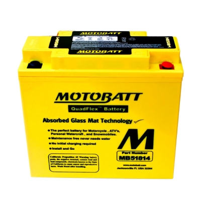 Bateria de Gel MB51814 equivalente a 51814 de Motobatt
