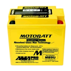 Bateria de Gel MB9U equivalente a 12N7-4A de Motobatt