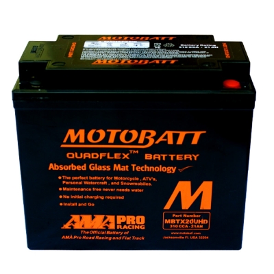 Bateria de Gel MBTX20UHD equivalente a GYZ20HL de Motobatt