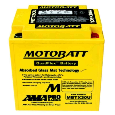 Bateria de Gel MBTX24U equivalente a YTX24HL de Motobatt