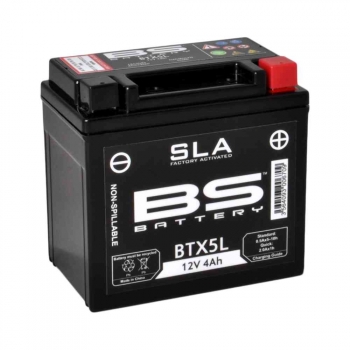Bateria lista para usar BTX5L FA equivalente YUASA YTX5L-BS de BS BATTERY