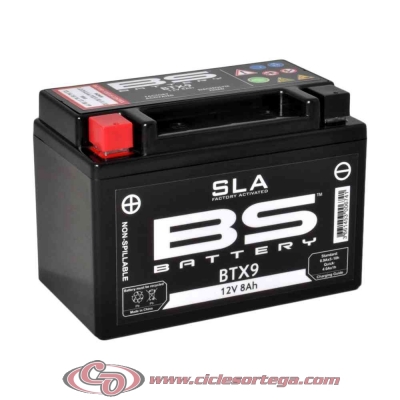Bateria lista para usar BTX7A FA equivalente YUASA YTX7A-BS de BS BATTERY