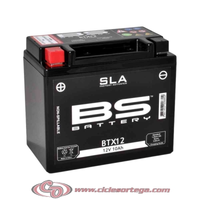 Bateria lista para usar BTX9 FA equivalente YUASA YTX9-BS de BS BATTERY