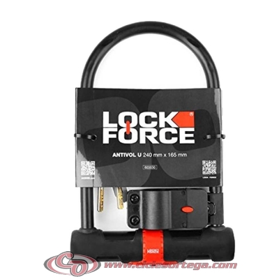 Candado antirrobo con soporte U 603030 de Lock Force