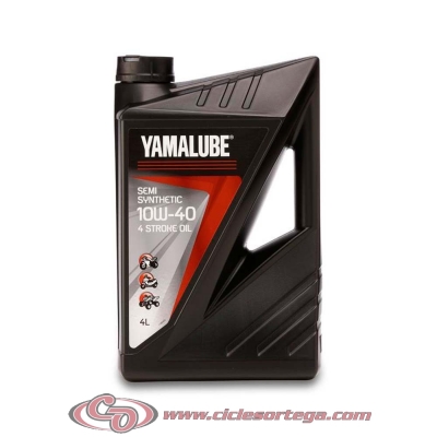 Yamalube 4 Stroke aceite semi-sintetico motor 4 T de Yamaha 4 litros