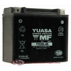 Bateria YUASA YTX20L-BS﻿ ACTIVADA Original Yamaha ENVIO 24 HORAS