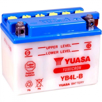 Bateria YUASA YB4L-B Original Yamaha ENVIO 24 HORAS