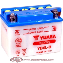 Bateria YUASA YB4L-B Original Yamaha ENVIO 24 HORAS