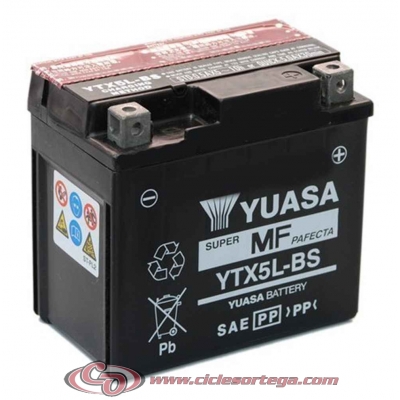 Bateria YUASA YT4L-BS (compatible con YTX4L-BS) Original Yamaha