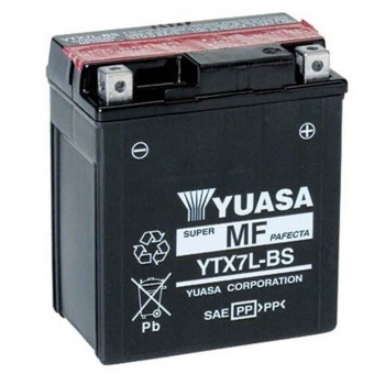 Bateria YUASA YTX7L-BS ACTIVADA ﻿ ENVIO 24 HORAS 