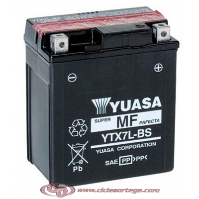 Bateria YUASA YTX7L-BS 
