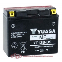 Bateria YUASA YT12B-BS﻿ ACTIVADA ENVIO 24 HORAS