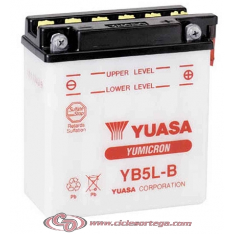 Bateria YUASA YB5L-B﻿ 