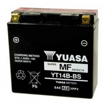 Bateria YUASA YT14B-BS﻿ ENVIO 24 HORAS