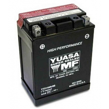 Bateria YUASA YTX14AH-BS﻿ ENVIO 24 HORAS