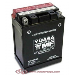 Bateria YUASA YTX14AH-BS﻿ ENVIO 24 HORAS