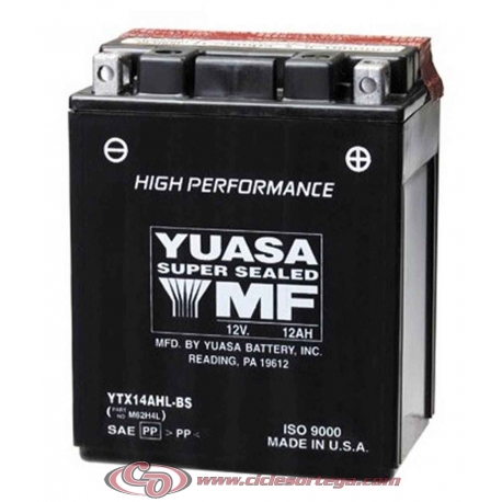 Bateria YUASA YTX14AHL-BS﻿ 