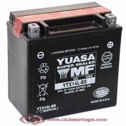 Bateria YUASA YTX14L-BS﻿ ENVIO 24 HORAS
