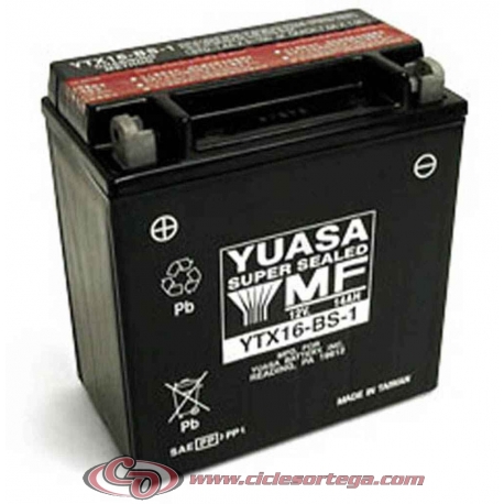 Bateria YUASA YTX16-BS-1