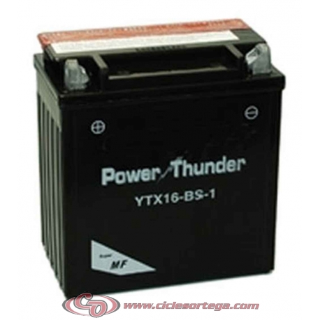 Bateria POWER THUNDER YTX16-BS-1