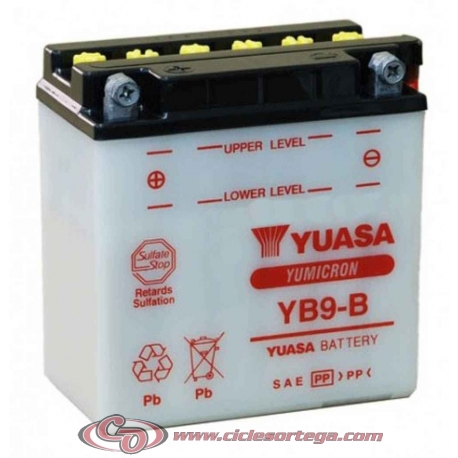 Bateria YUASA YB9-B