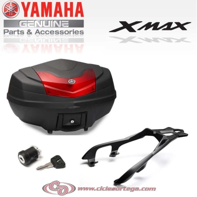 Kit baul con parrilla City 30l Original Yamaha para YAMAHA N-MAX 125 2015-