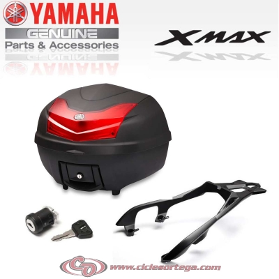Kit baul con parrilla City 30l Original Yamaha para YAMAHA N-MAX 125 2015-