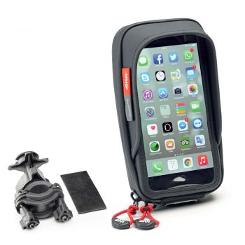 Porta Smartphone universal GIVI S957B compatible con Roller, Motorrad y Bicicleta