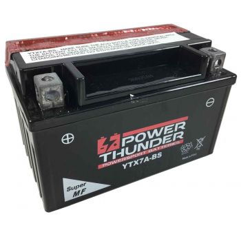 Bateria POWER THUNDER YTX7A-BS﻿ ACTIVADA ENVIO 24 HORAS