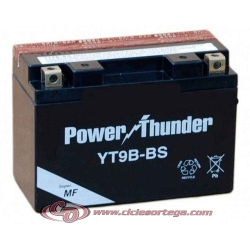 Bateria POWER THUNDER YT9B-BS﻿ ACTIVADA ENVIO 24 HORAS