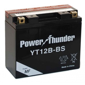 Bateria POWER THUNDER YT12B-BS﻿ ACTIVADA ENVIO 24 HORAS