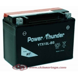 Bateria POWER THUNDER ACTIVADA YTX15L-BS﻿ 