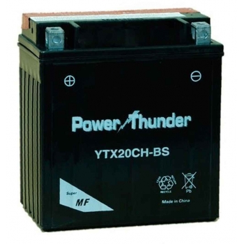 Bateria POWER THUNDER YTX20CH-BS﻿ ACTIVADA ENVIO 24 HORAS