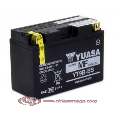Bateria YUASA YT9B-BS﻿ 