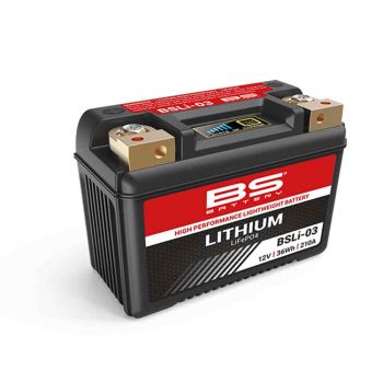 Bateria litio YT7B-4 YT9B-4 YTX7A-BS YT7B-BS YT9B-BS BSLI-03 BS BATTERY