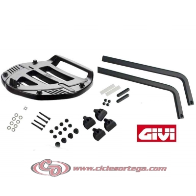 Kit Anclajes Givi 680F+MM BAUL sistema monokey BMW K 1200 RS 00-04 