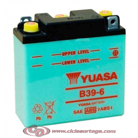 Bateria YUASA B38-6A