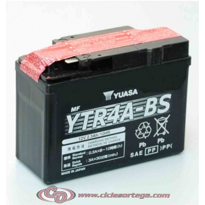 Bateria YUASA YTR4A-BS 