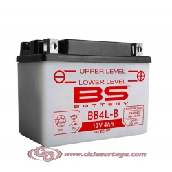 Bateria BS BATTERY BB4L-B equivalente a YB4L-B 